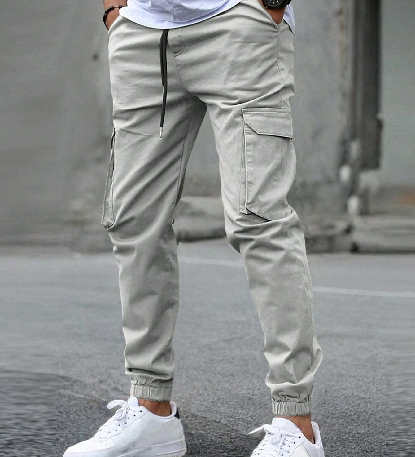 Davide | PANTALONI CARGO JOGGER MEESTELE