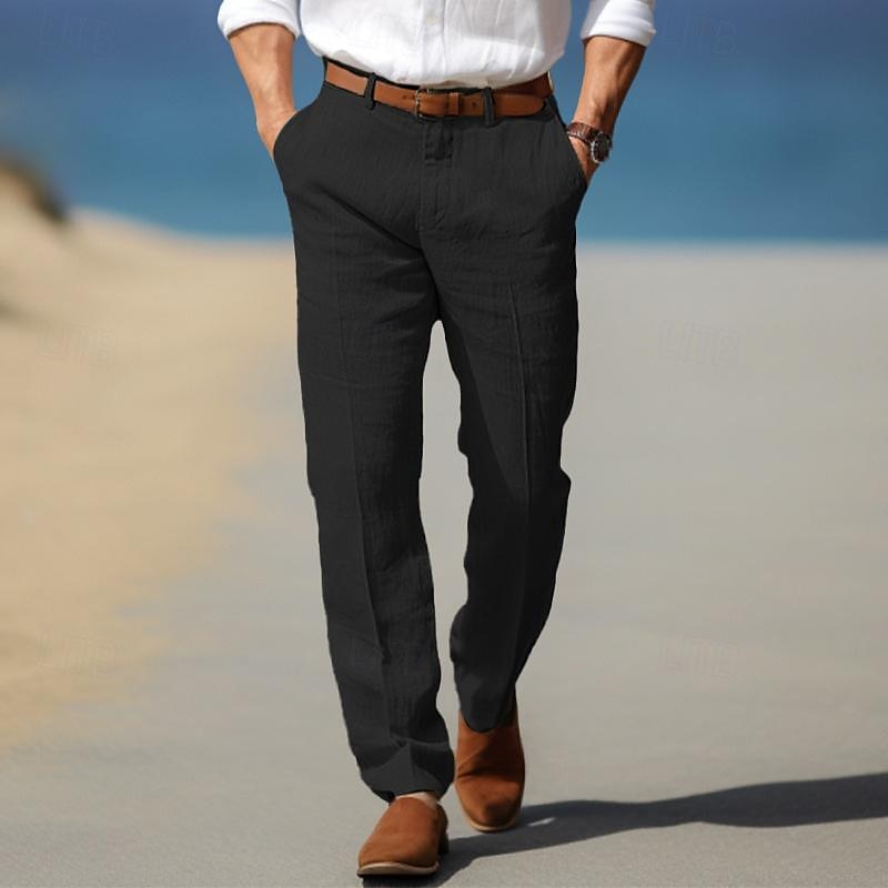 Frank | PANTALONI DIN IN PREMIUM PENTRU BĂRBAȚI (CU ORIFICII PENTRU CUREA)