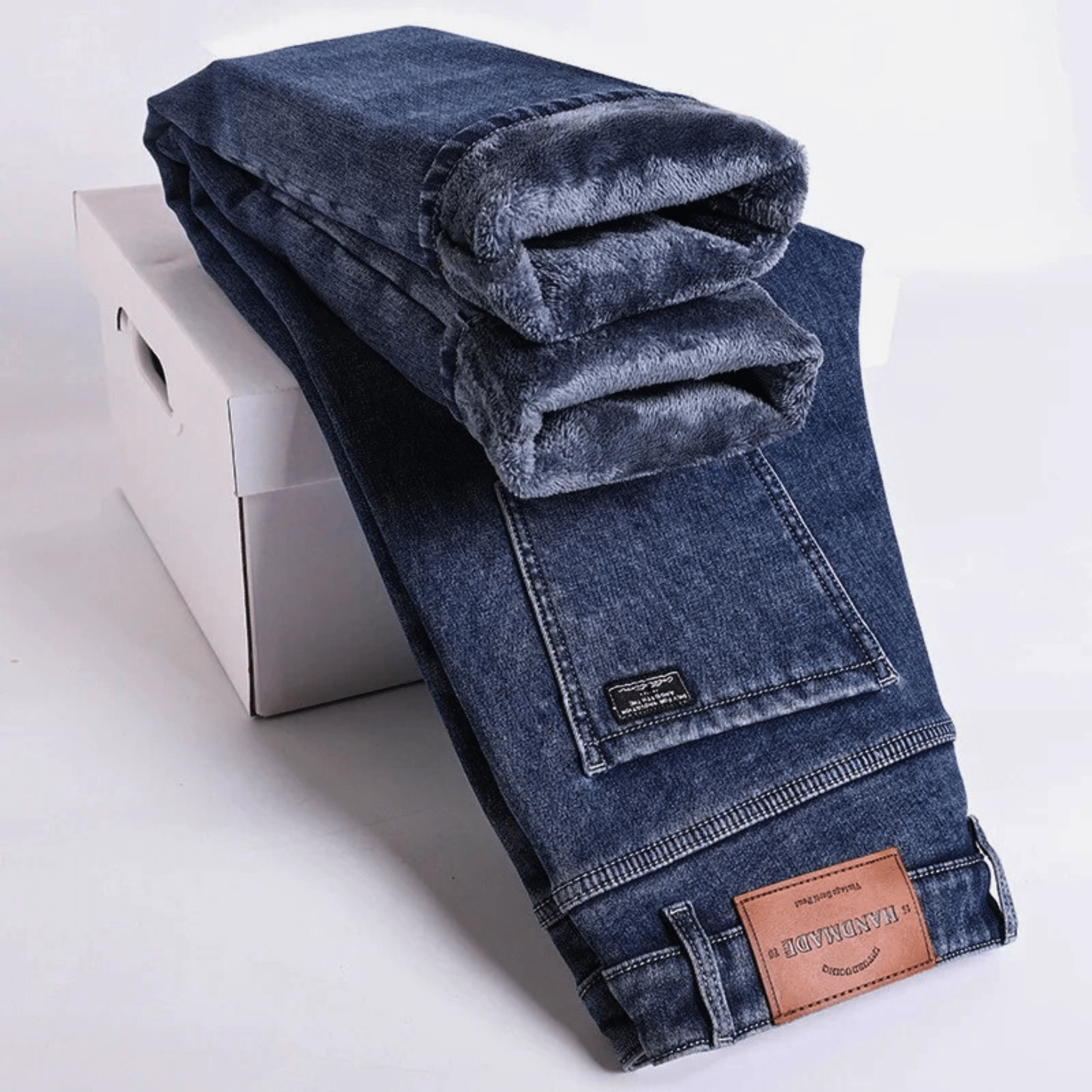 Urho | PANTALONI DIN DENIM ÎNCĂLZIȚI