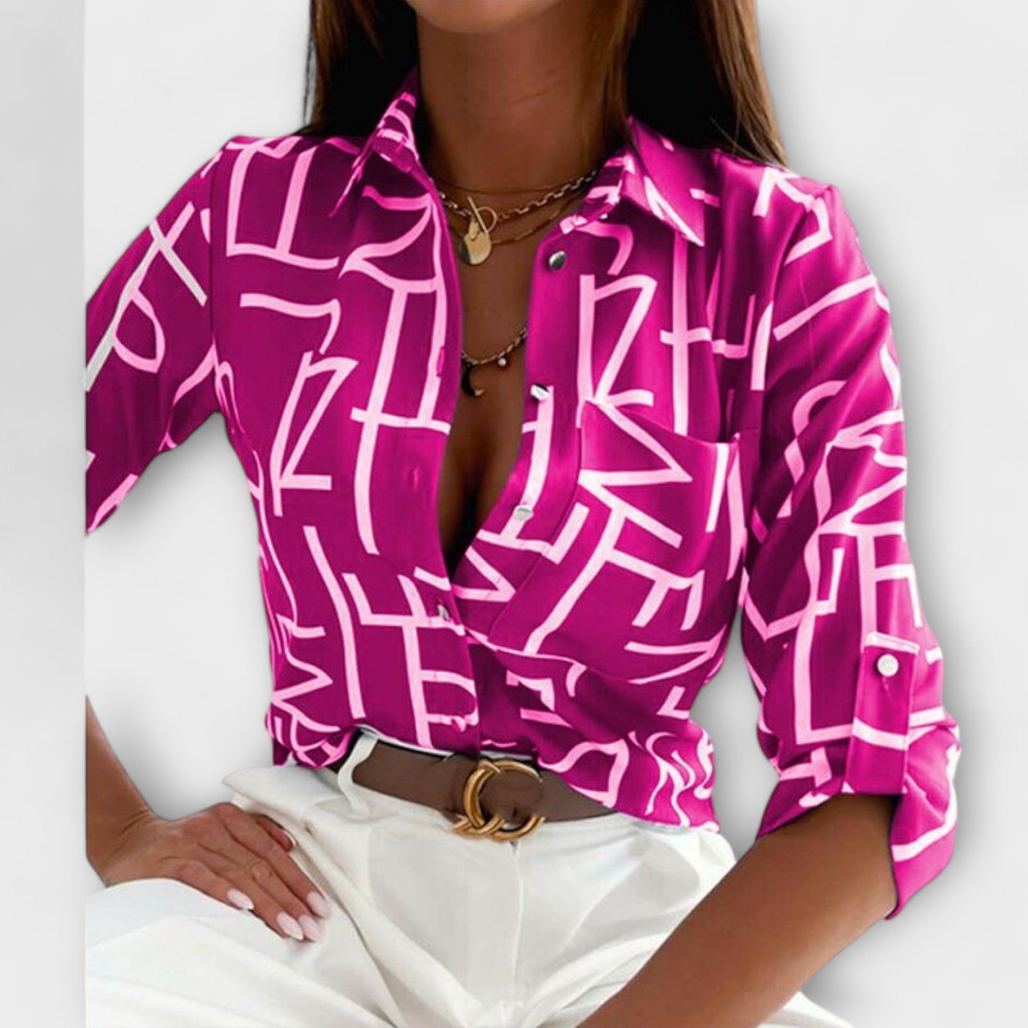 Maria | Tricou cu guler clasic