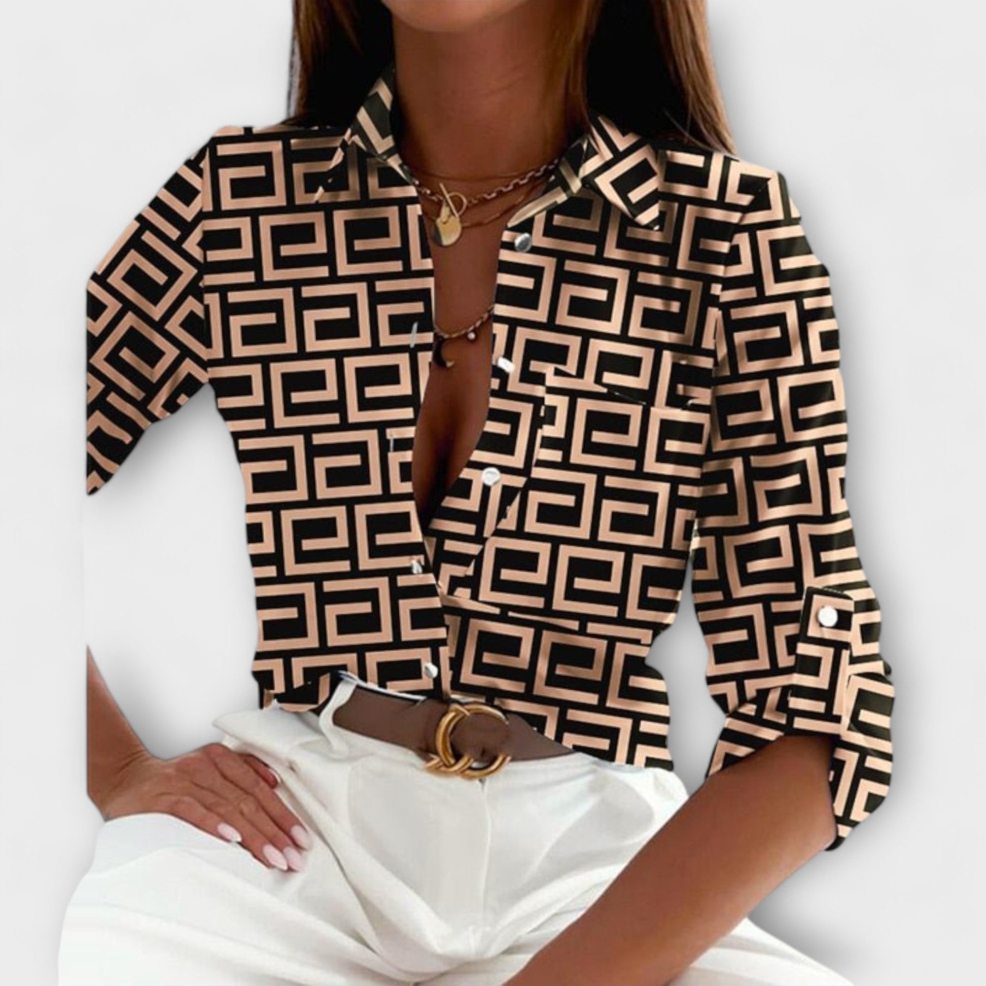 Maria | Tricou cu guler clasic